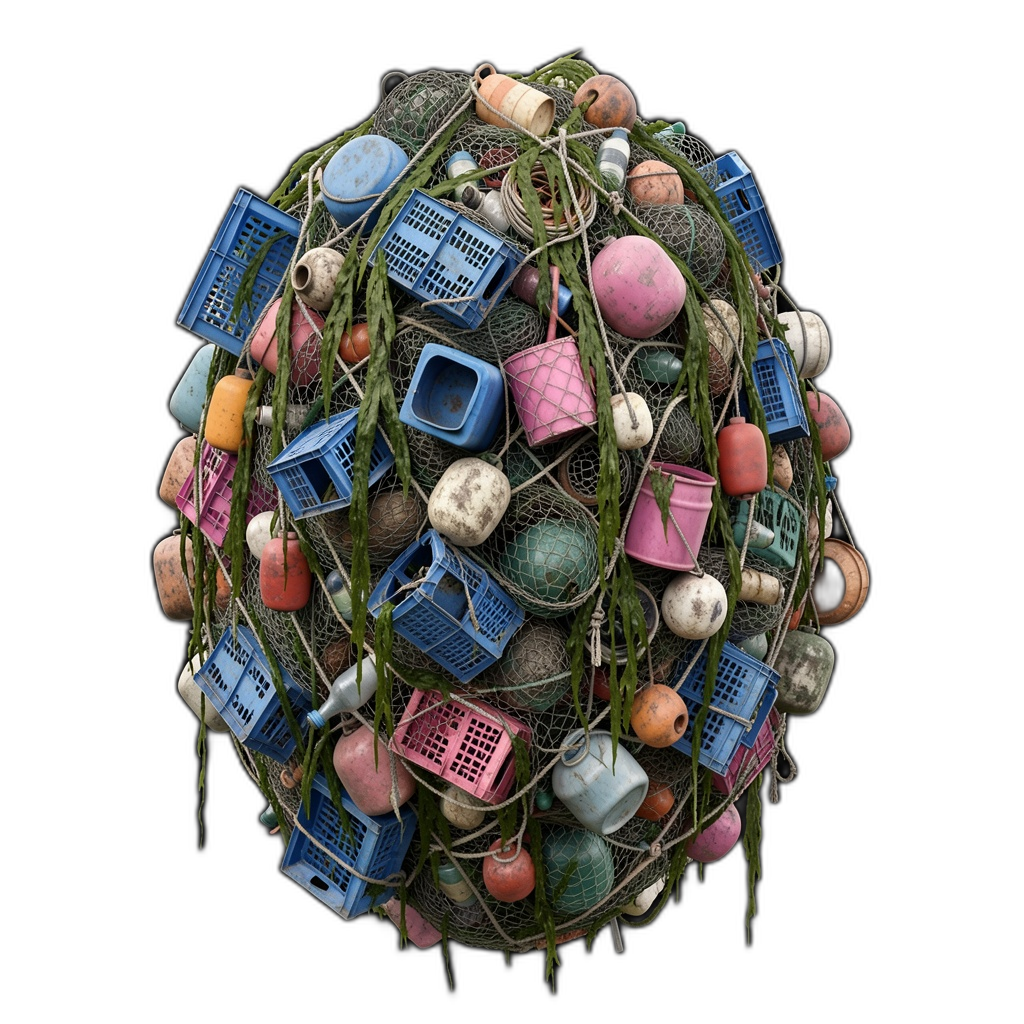 Alpha3D - AI: The central element of the installation is a massive ...
